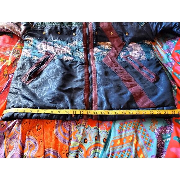 80s/90s FORELLI Coat Size 14/16 Women's Plus Size - Picture 8 of 12